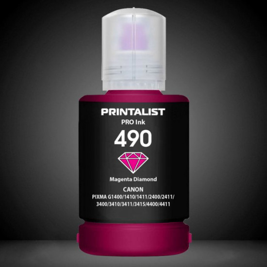 Ink for Canon GI-490Y Yellow 0666C001 PRINTALIST 490 Magenta 140g PL490M