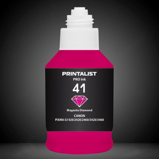 Ink for Canon PIXMA G1420 PRINTALIST GI-41 Magenta 190g PL41M