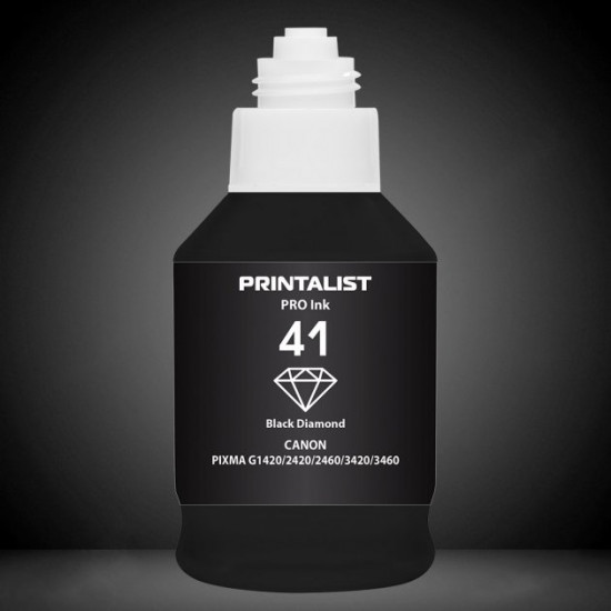 Ink for Canon PIXMA G3420 PRINTALIST GI-41 Black 190g PL41BP