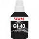  Чернила для Canon GI-40BK Black 3385C001 WWM GI-40 Black 190г G40BP