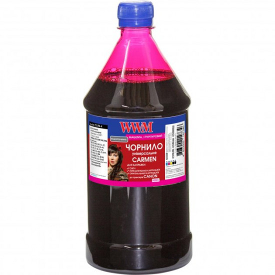 Ink for Canon 546 CL-546 8289B001 WWM CARMEN Magenta 1000g CU/M-4