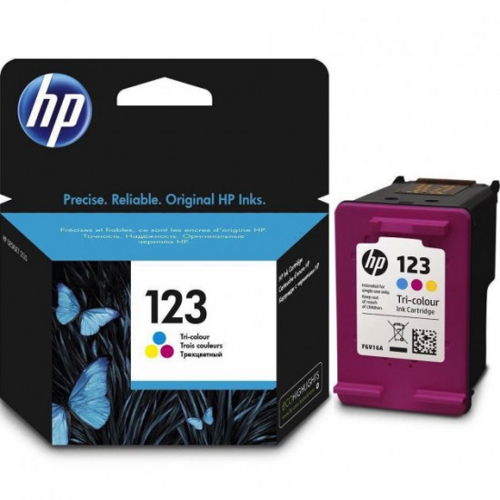 Cartridge for HP DeskJet 2632 HP 123 Color F6V16AE