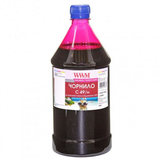 Ink for Canon PIXMA G3420 WWM 1000g C49/M-4