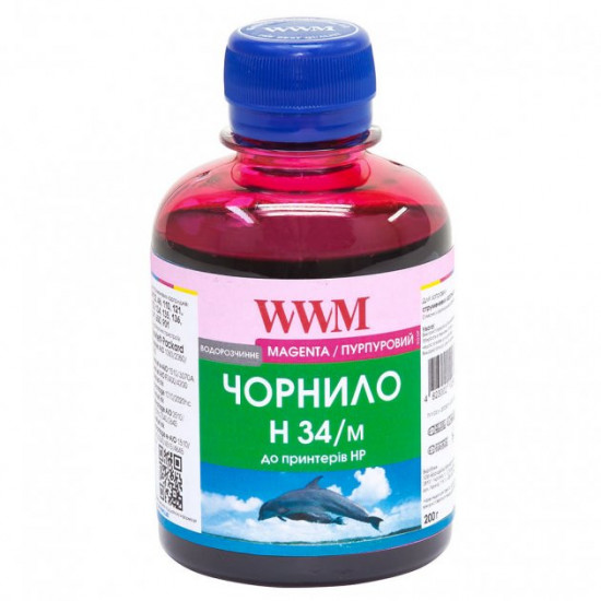 Ink for HP DeskJet D5563 WWM H34 Magenta 200g H34/M