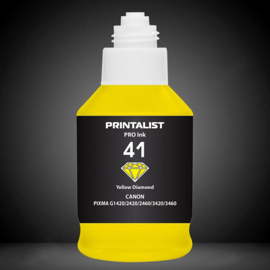 Ink for Canon PIXMA G2420 PRINTALIST GI-41 Yellow 190g PL41Y