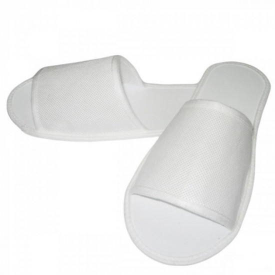 Disposable slippers for hotels (100 pairs) 29 cm Luxyart White (2000001118047)