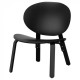 Stool IKEA FROSET black stained oak veneer (404.235.59)