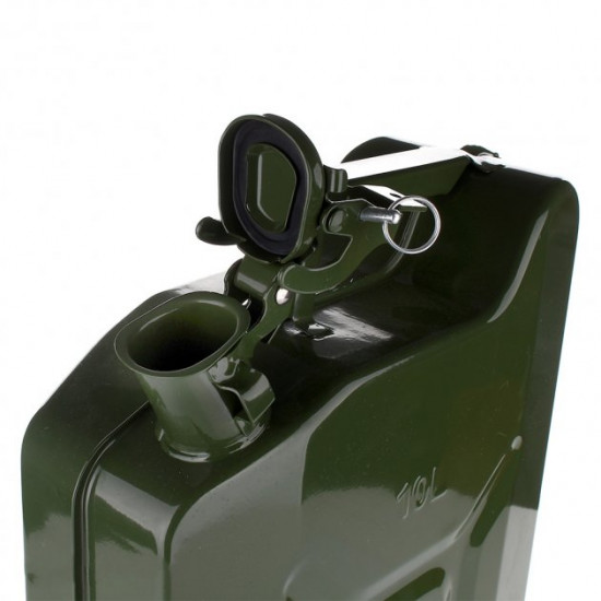 Metal canister Road map, canister for gasoline 10 l. (LD-YG-L10)