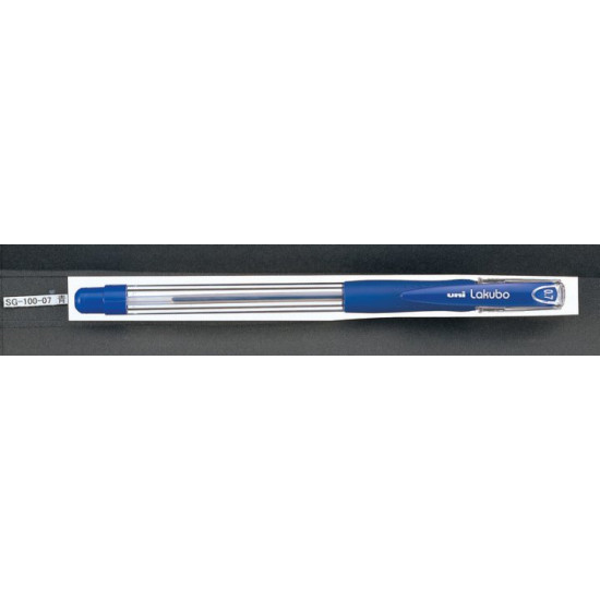 Ballpoint pen Uni Lakubo fine blue 0.7mm (SG-100.(07).Blue)