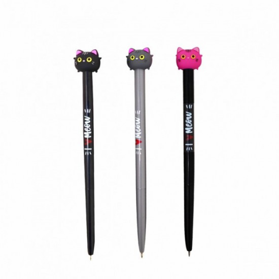 Oil pen Yes Sweety Kitty blue mix 3 designs 0.7mm (411908)