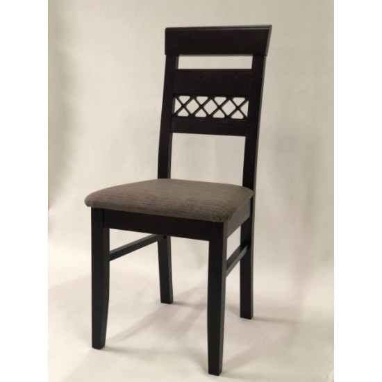 Wooden dining chair Zhur-7 walnut Lanark Skif