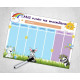 Magnetic planner for children My plan for the week 