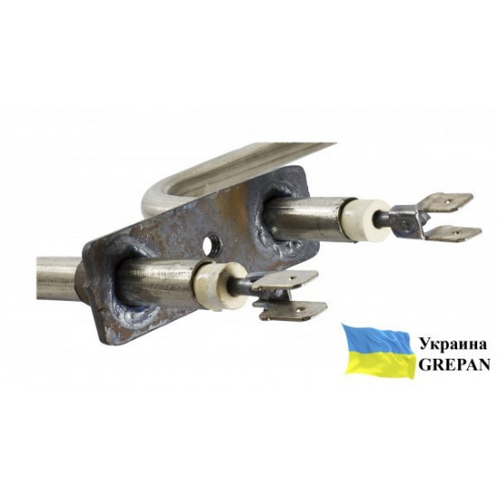  ТЭН для сауны 2000W 230V L=390x290мм 4 рожка Grepan нержавейка (saun02)