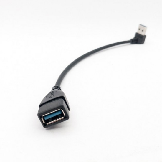 Adapter cable angled XLY USB 3.0 AF / AM, 22 cm (1UP902)