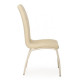 Dining chair N-70/1030*420*635 painted metal/leatherette color Beige Wind Furniture