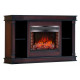 Electric fireplace with portal ArtiFlame BRITTANY AF25 COGNAC (with sound)