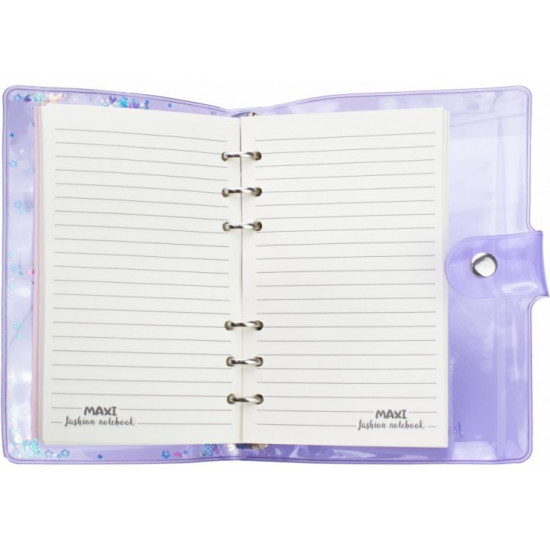 Notebook Maxi A5 130 sheets Line Purple (MX26291)