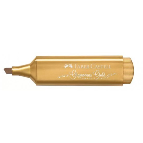  Маркер текстовый Faber-Castell 154650 Textliner Metallic Gold Золотистый металлик (30745)