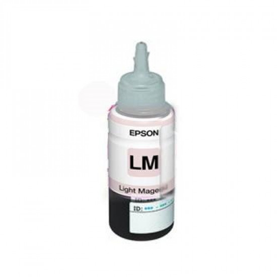 Контейнер із чорнилом Epson 673 light magenta 70мл L800/1800 (C13T67364A). 43846