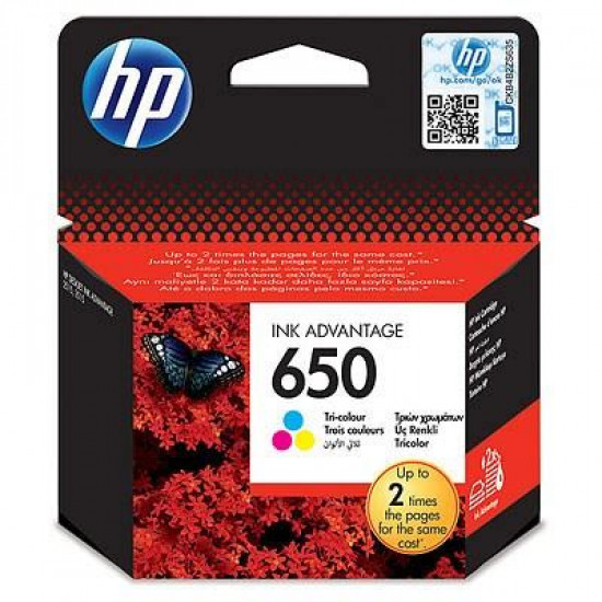 HP DJ No.650 DJ2515 Color Cartridge (CZ102AE). 43721