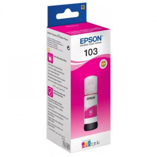 Контейнер із чорнилом Epson 103 Magenta (C13T00S34A). 43835