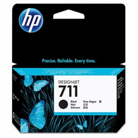  Картридж HP DJ No.711 DesignJet 120/520 Black (CZ129A). 43731