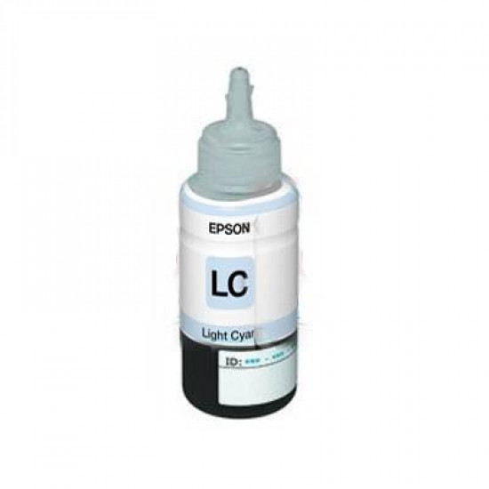 Контейнер із чорнилом Epson 673 light cyan 70мл L800/1800 (C13T67354A). 43845