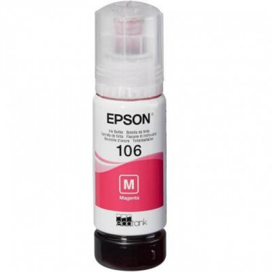  Контейнер с чернилами EPSON 106 magenta (C13T00R340). 43840