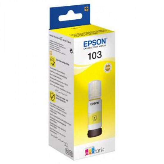 Контейнер із чорнилом Epson 103 yellow (C13T00S44A). 43836