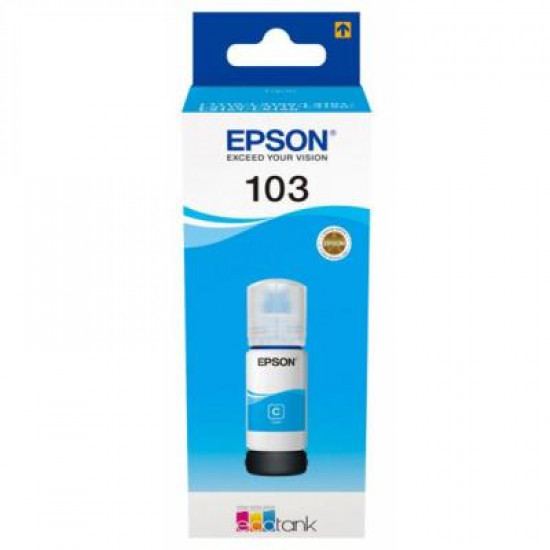 Контейнер із чорнилом Epson 103 Cyan (C13T00S24A). 43834