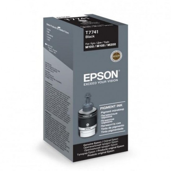 Контейнер із чорнилом Epson 774 black M100/M105/M200 (C13T77414A). 43849