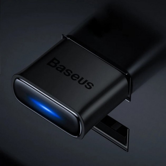  Bluetooth USB адаптер для компьютера, ноутбука Baseus BA04 (20m, Bluetooth 5.0). Black