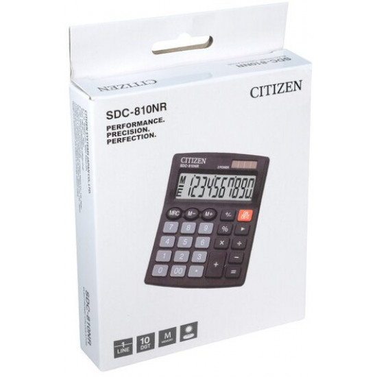 Калькулятор електронний Citizen SDC-810NR 10-розрядний (SDC-810NR)