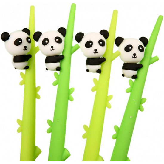 Set of Bookopt Panda oil pens 0.7 mm 4 pcs (BP5022)