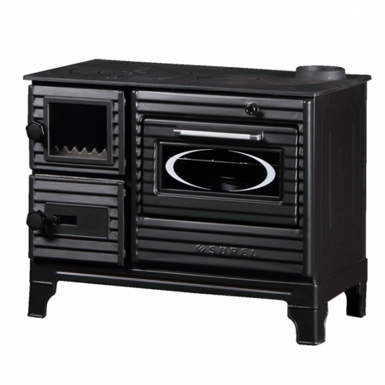 Heating and cooking stove Duval EK-5237BL (black edition)