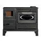 Heating and cooking stove Duval EK-5237BL (black edition)