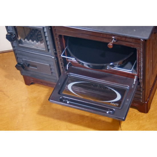 Heating and cooking stove Duval EK-5237BL (black edition)