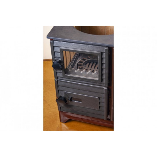 Heating and cooking stove Duval EK-5237BL (black edition)