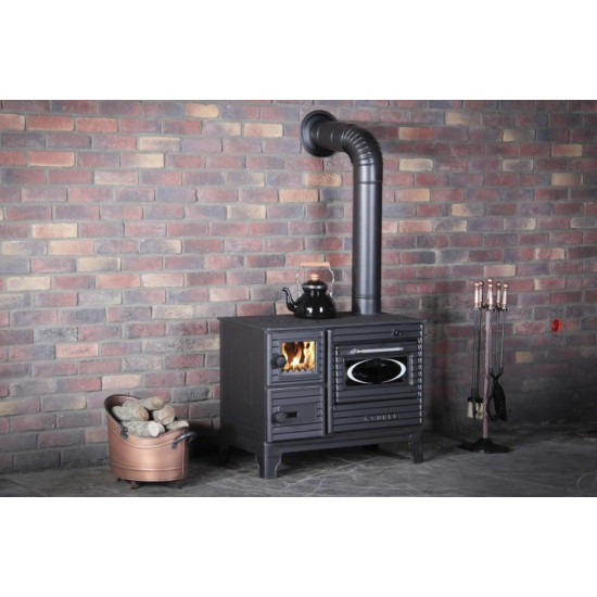 Heating and cooking stove Duval EK-5237BL (black edition)