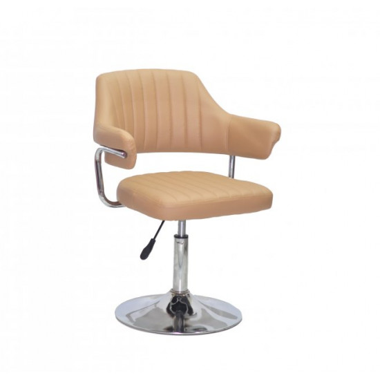 Chair Jeff CH-BASE Eco leather Onder Mebli Beige 1009