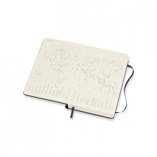 Schodennik Moleskine 2019 Kishenkovy / Sapphire (8058341715680)