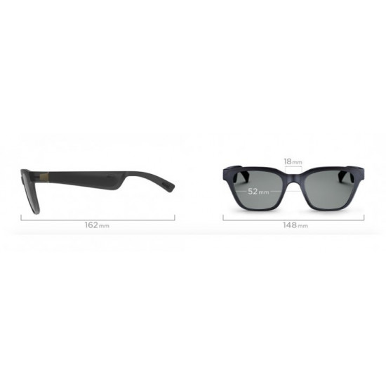  Аудио очки Bose Frames Alto, размер M/L, Black (830044-0100)