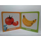 Torsing Cardboard My first books Baby toys 0+ Vegetable fruits