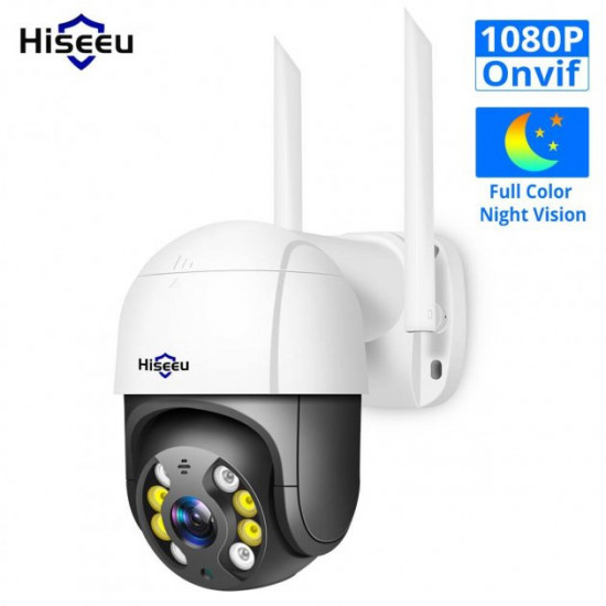 WiFi відеокамера Hiseeu WHD812 (2MP, PTZ, IP)