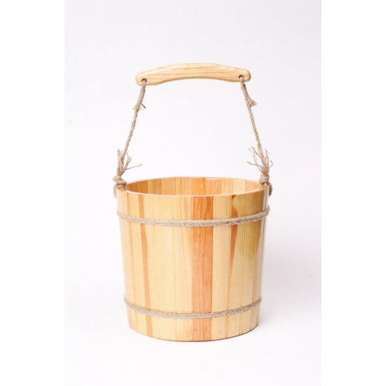 Bucket for baths and saunas Yaro pine 10l