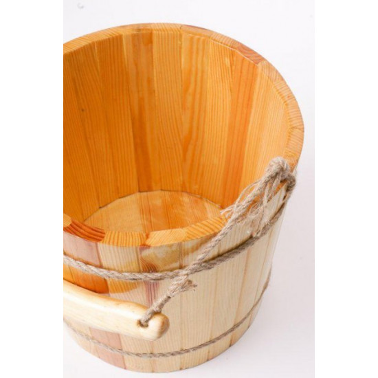 Bucket for baths and saunas Yaro pine 10l