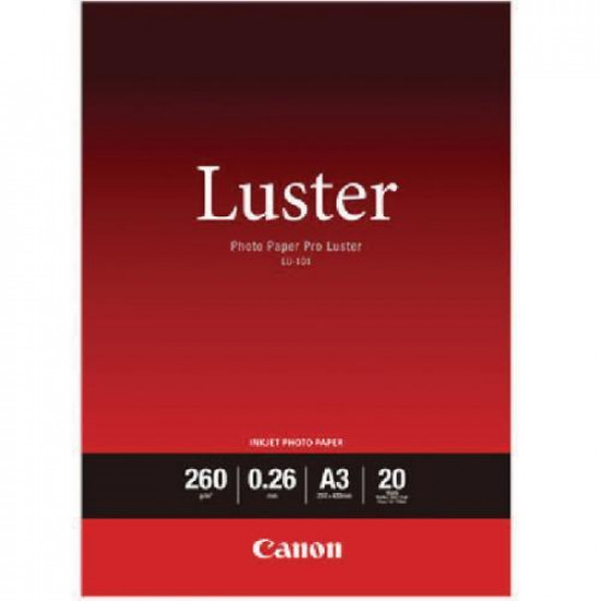 Canon A3 Luster Paper LU-101, 20 l. (6211B007)