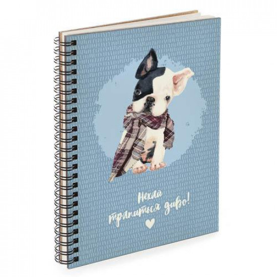 Notebook Sketchbook Let's go crazy A5 (BDP_DOG008)