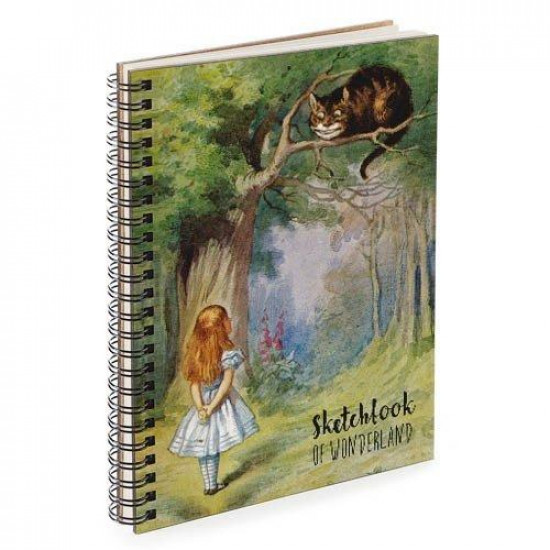 Notebook Sketchbook Alice and the cat A5 (BDP_17A017)