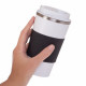 Термокухоль Zelart Coffee 181FQ об'єм 400 мл White-Black